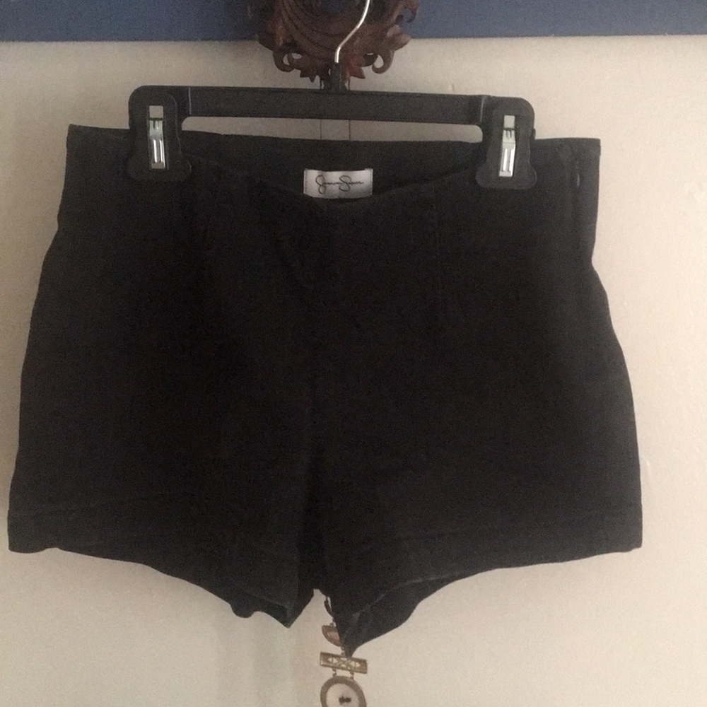 Black High Rise Jessica Simpson Short Shorts 27